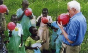 Ralph with Ethiopian Children